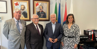 Presidente Nacional da Cruz Vermelha visita Delegação da Maia